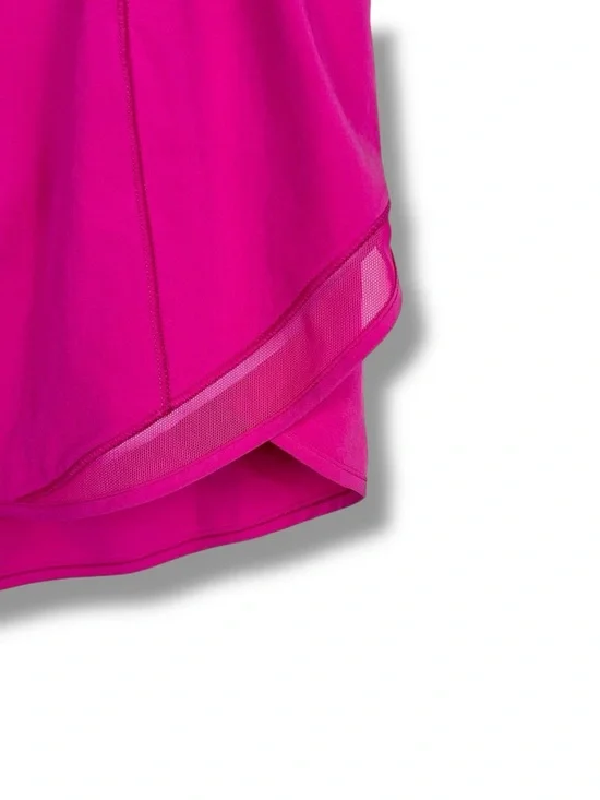 Lululemon Women’s Size 12 Hotty Hot High Rise Skirt Long EUC Sonic Pink Tennis - Picture 7 of 14